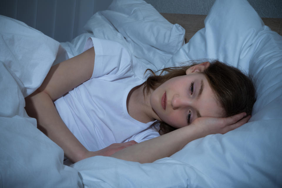 Some children are struggling to sleep due to coronavirus anxiety. (Getty Images)