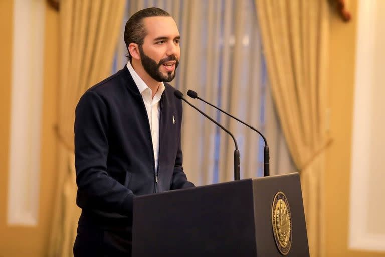 El presidente de El Salvador, Nayib Bukele