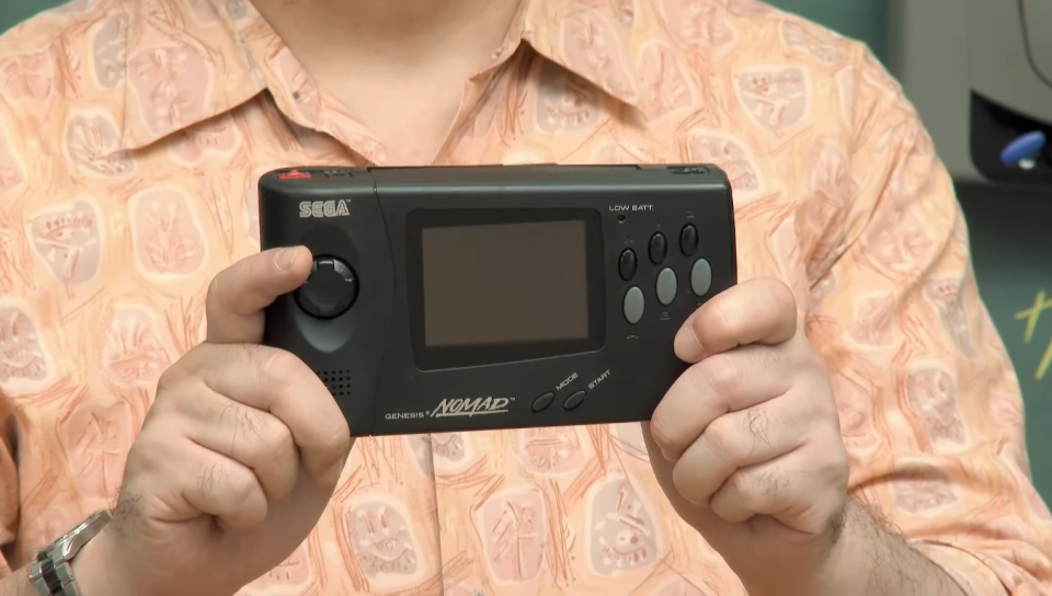 SEGA Nomad (Imagen: SEGA, vía YouTube)