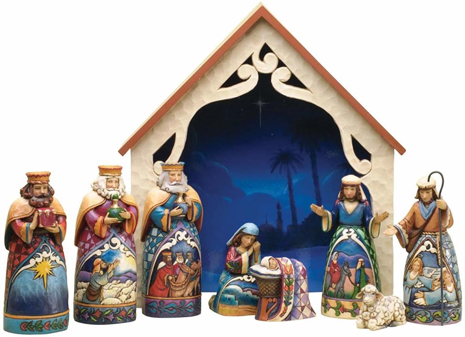 A nativity set that can be passed down through generations. (Photo: Amazon)