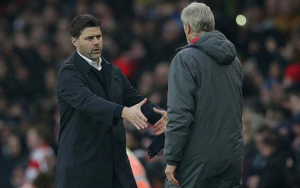 Mauricio Pochettino has taken a swipe back at Arsene Wenger - AFP