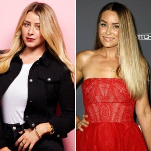 The Hills' stars Lauren Conrad and Lauren Bosworth carrying large