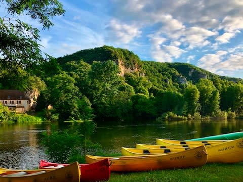 You'll see canoeing on the Dordogne - Credit: GETTY