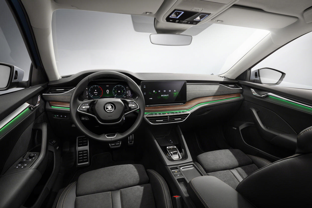 Octavia Scout interior