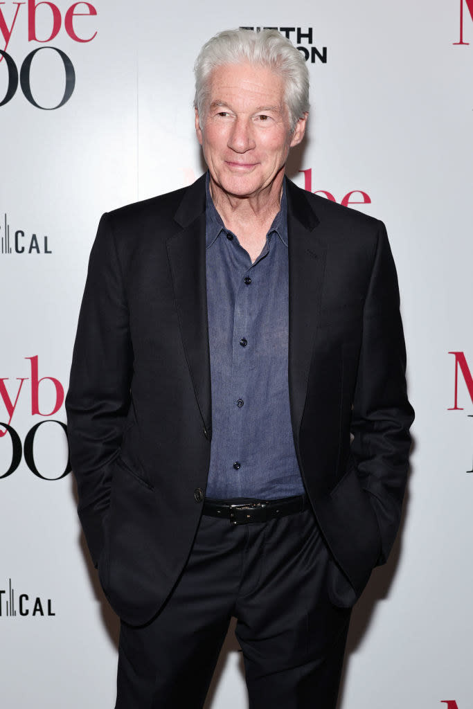 closeup of richard gere