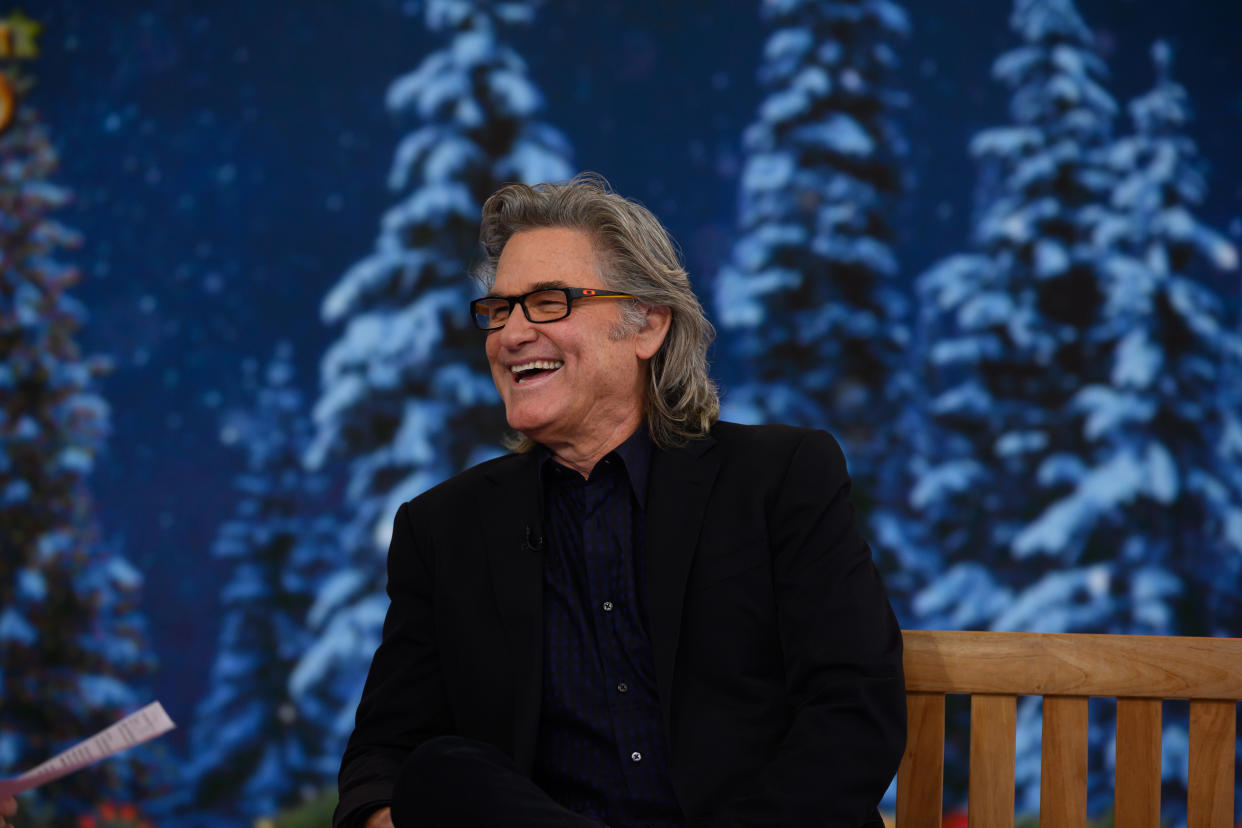 Kurt Russell on 'The Today Show' on Monday, November 12, 2018. (Photo by: Nathan Congleton/NBCU Photo Bank/NBCUniversal via Getty Images)