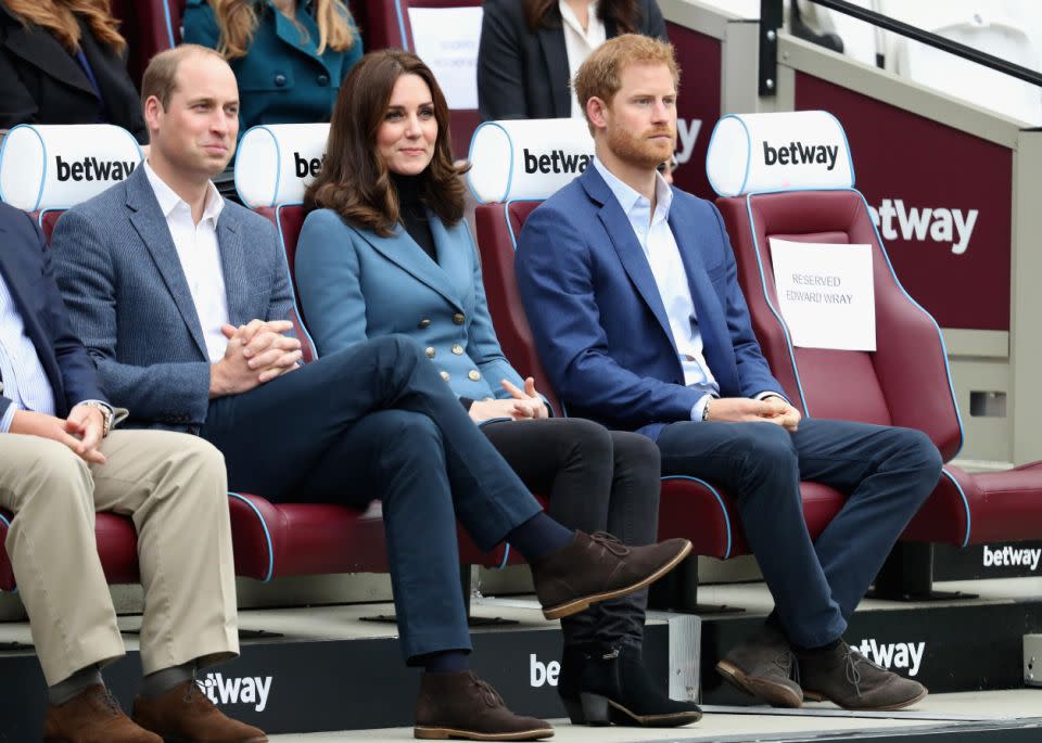 Kate wore a $1,200 blazer by Philosphy Di Lorenzo Serafini. Photo: Getty Images