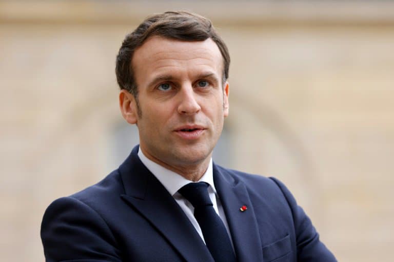 Emmanuel Macron le 4 février 2021 à l'Elysée - Ludovic MARIN © 2019 AFP