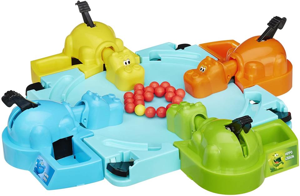 Hasbro Gaming Hungry Hippos. Image via Amazon.