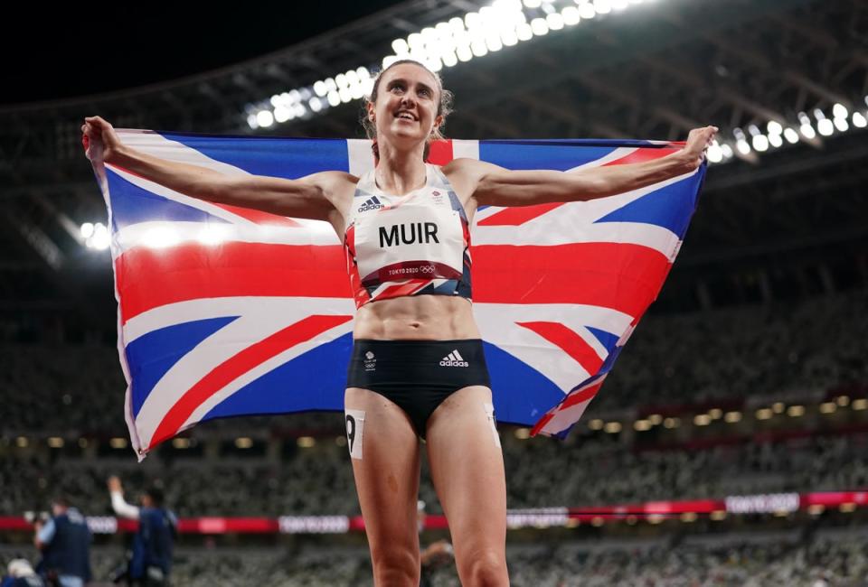 Great Britain’s Laura Muir believes she is a stronger athlete ahead of the World Championships. (Martin Rickett/PA) (PA Archive)