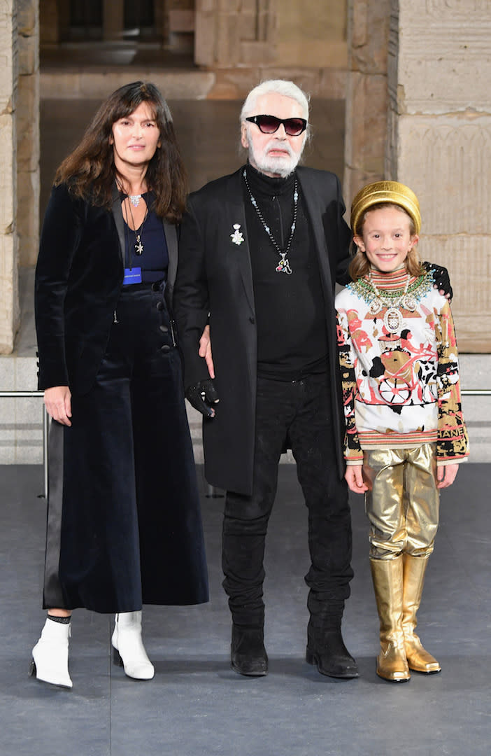 Karl Lagerfeld am 4. Dezember 2018