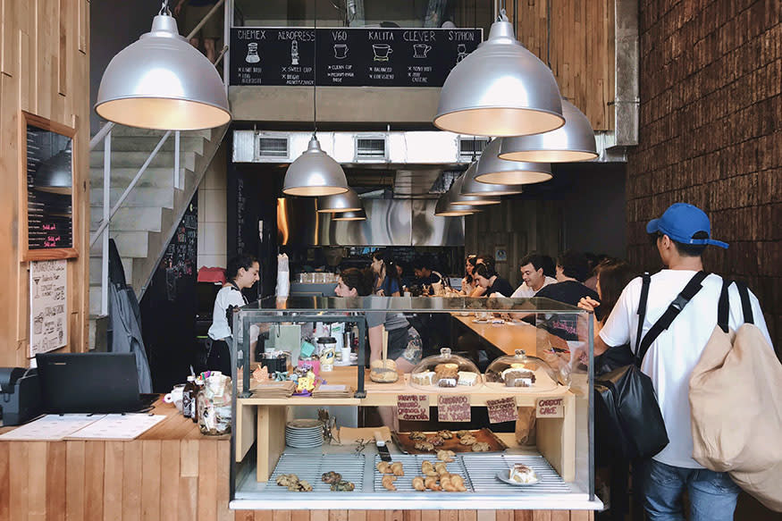 Lab Tostadores de Café in Palermo Hollywood is popular with film industry folks.