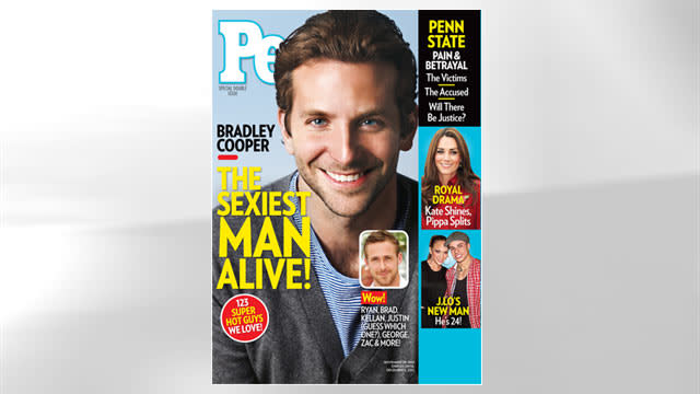 Click Image for All of People's Sexiest Man Alive Covers