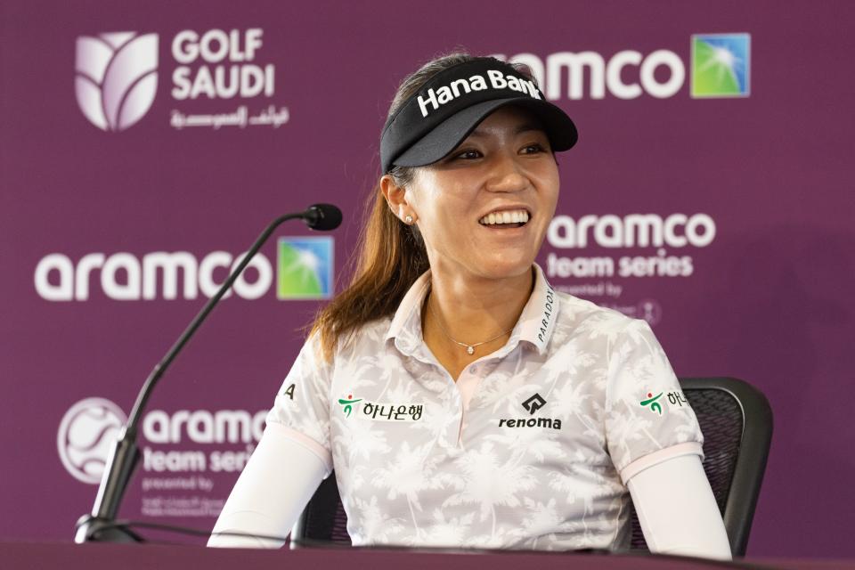 Before teeing off in the $1M Aramco Team Series in West Palm Beach on Friday,  Lydia Ko said she’s having more fun as a professional golfer than ever because of her marriage in December.