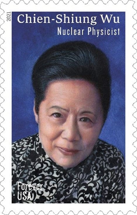 The new stamp featuring Chien-Shiung Wu. (United States Postal Service)