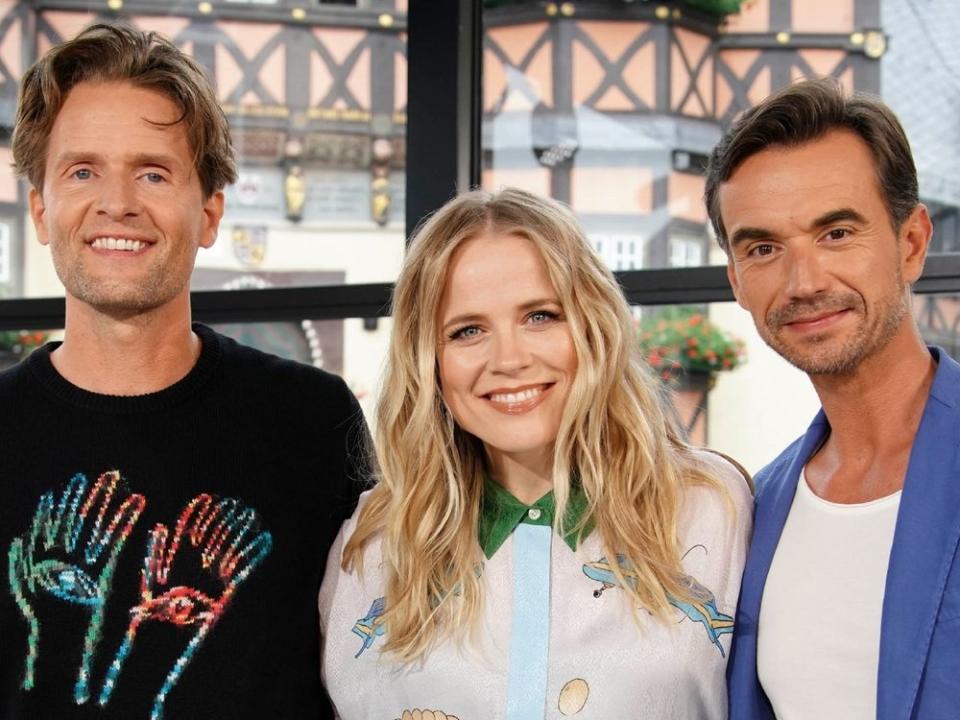 Die neue "DSDS"-Jury: Toby Gad, Ilse DeLange und Florian Silbereisen. (v.l.n.r.) (Bild: RTL / Stefan Gregorowius)