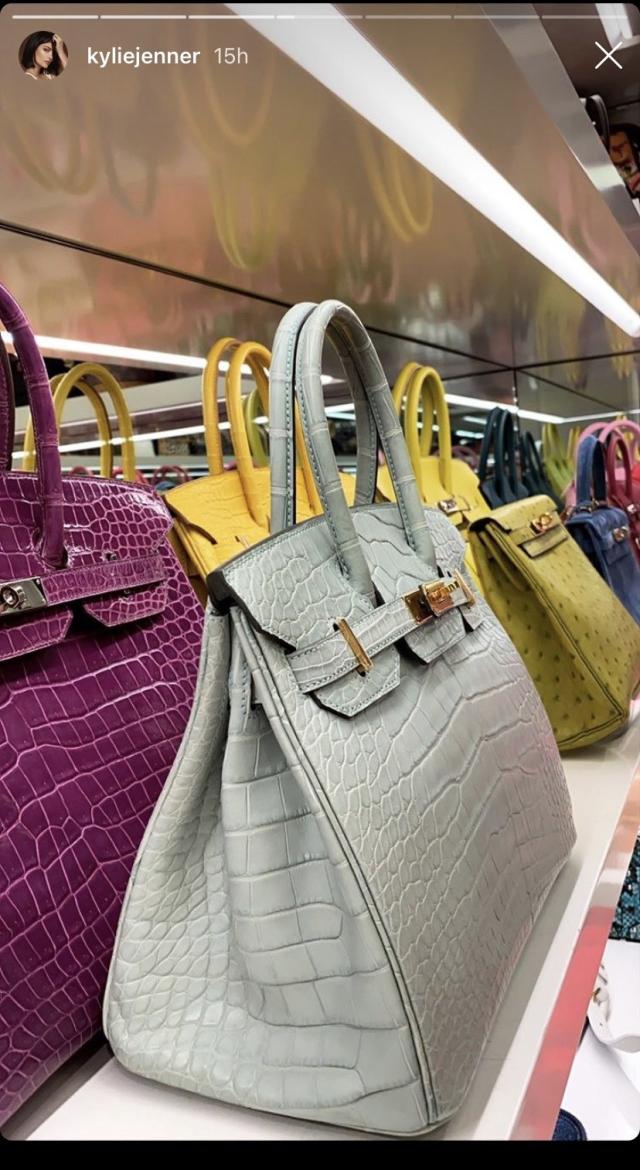 Kylie Jenner's $1 million handbag collection won't stop growing