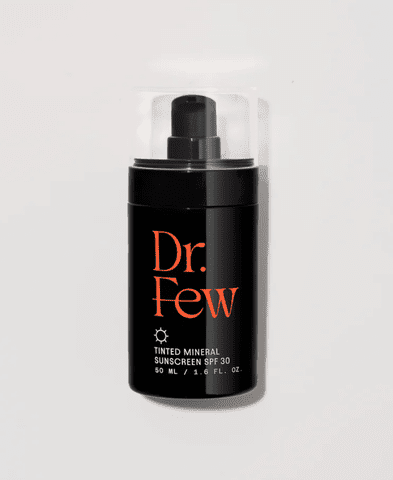 <p>CortesÃ­a de la marca</p> Tinted Mineral Sunscreen de Dr. Few