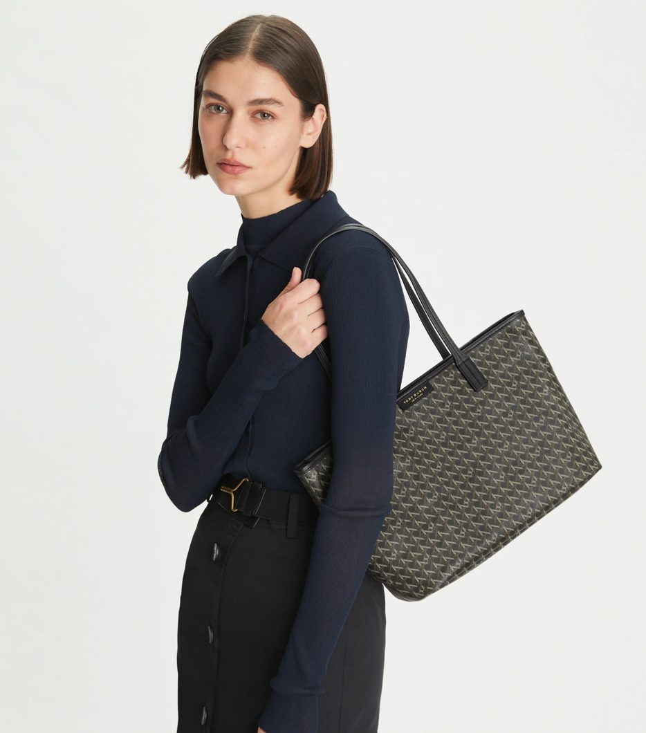 The Small Ever-Ready Zip Tote makes the most effortless office accessory.