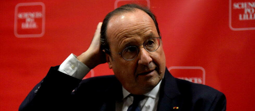 L'ancien chef d'État François Hollande a ouvert un compte TikTok mardi 13 décembre.  - Credit:FRANCOIS LO PRESTI / AFP