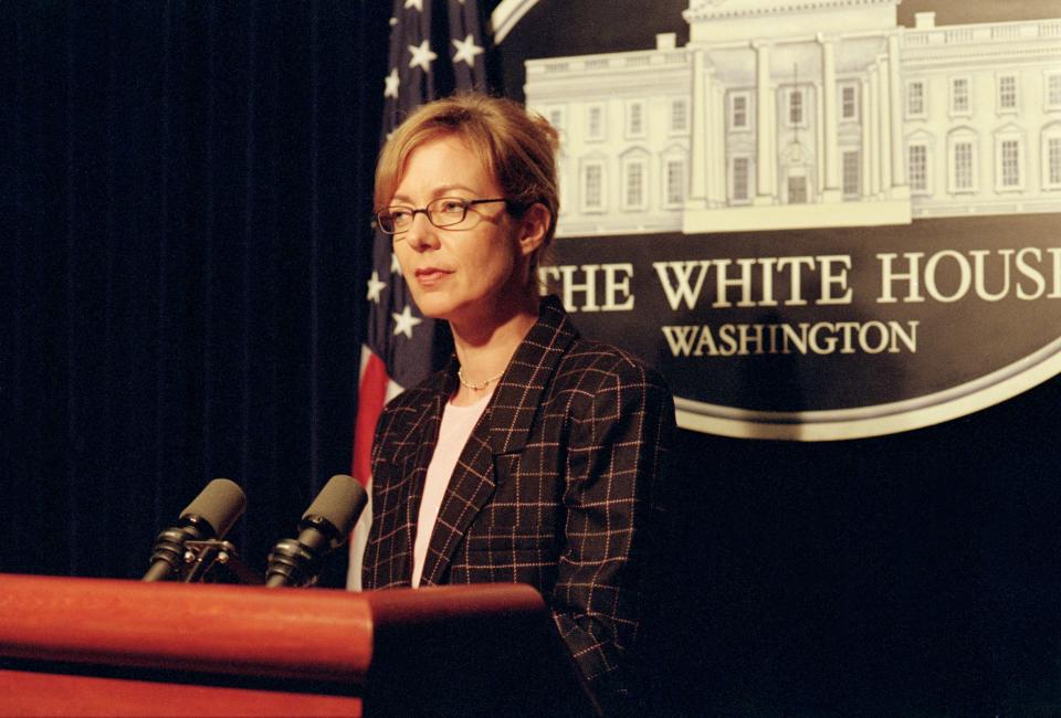 Allison Janney as CJ Cregg – ©Warner Brothers 2001