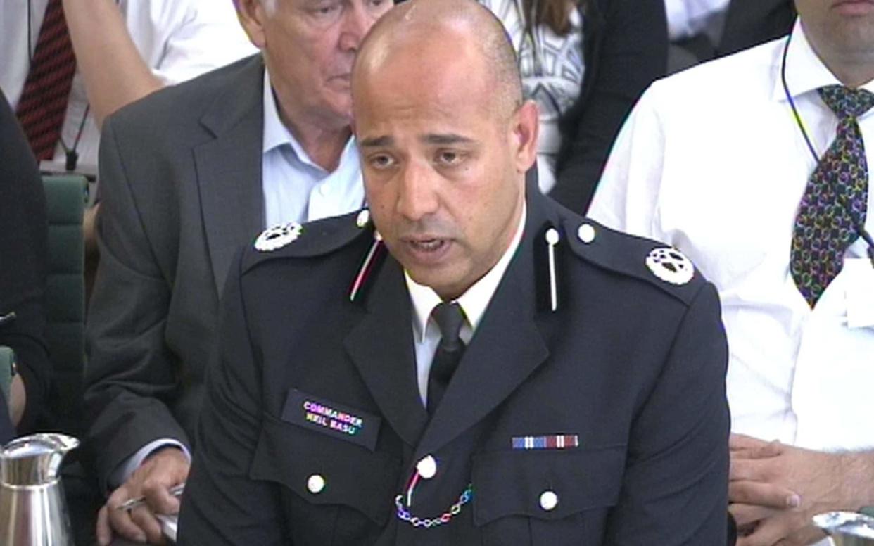 The senior national co-ordinator for counter-terrorism policing, Neil Basu - PA