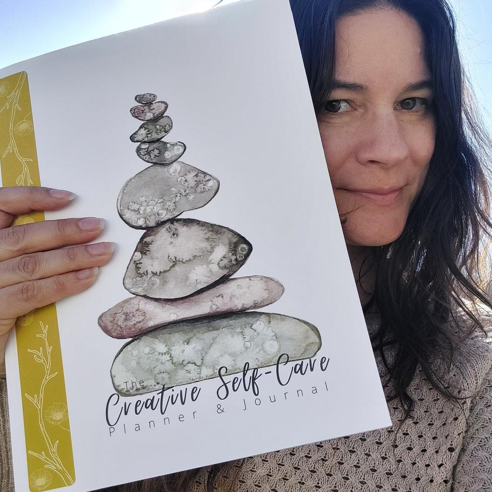 Jennifer MacIsaac designed The Creative Self-Care Planner & Journal and it is now available to print to order on Amazon.