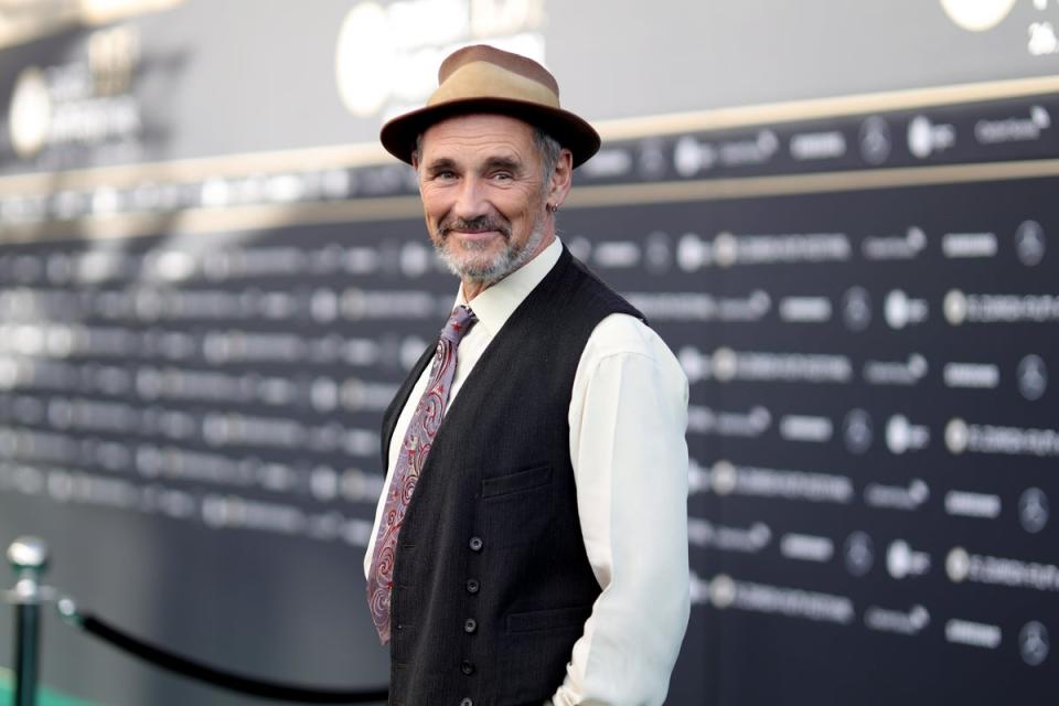 Mark Rylance  eventually opted to get vaccinated so he could visit his dad in America (Getty Images for ZFF)