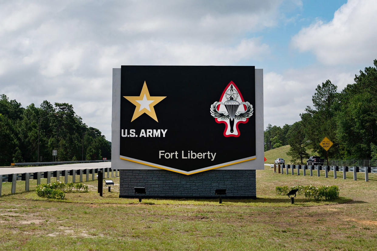 Fort Liberty North Carolina (Allison Joyce / AFP via Getty Images file)