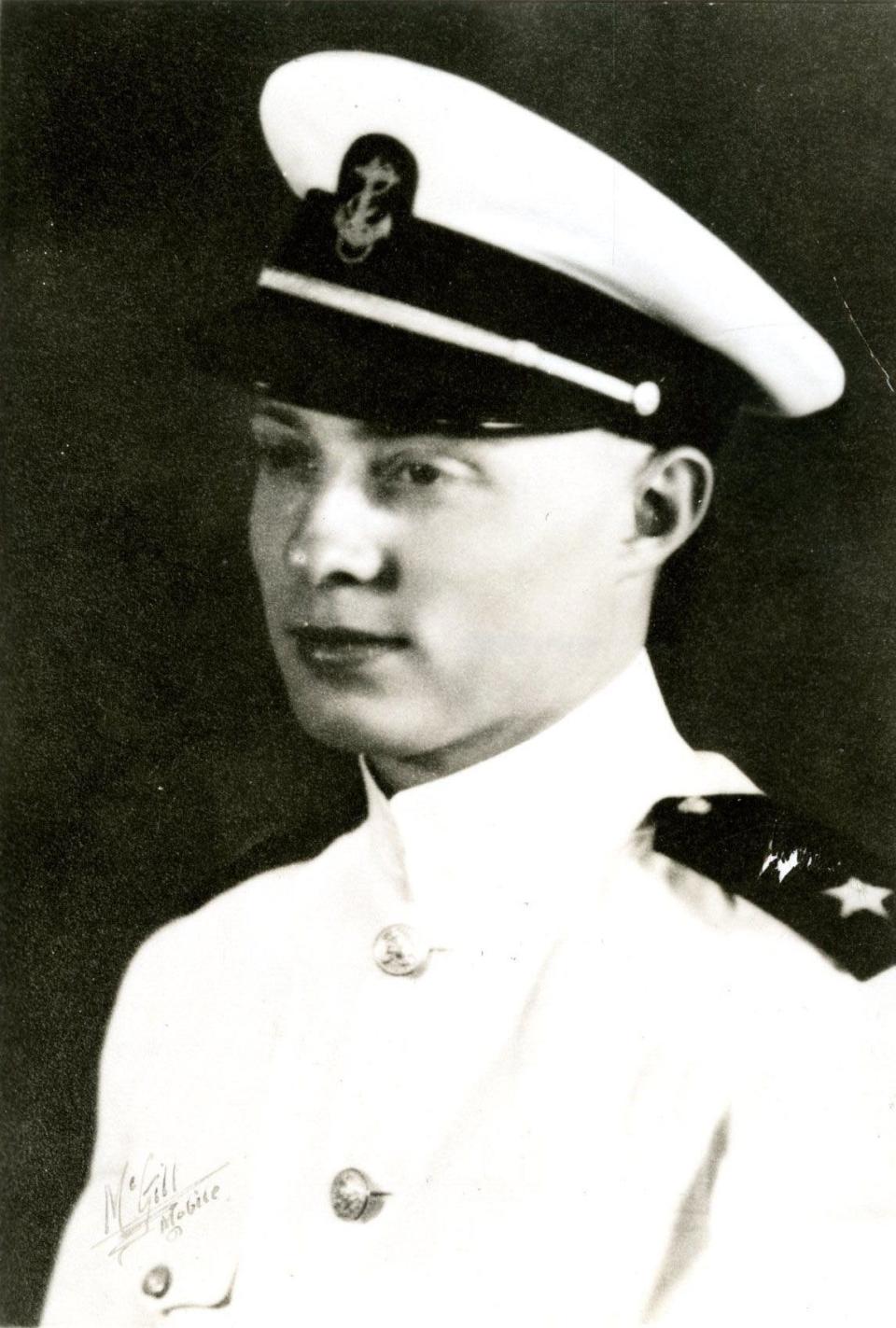 Bert Christman in an undated military portrait. The Fort Collins pilot was trained by the Navy and later joined the First American Volunteer Group of the Chinese Air Force in the lead-up to the United States' entry into World War II. He was killed during a mission over what was then Burma on Jan. 23, 1942.