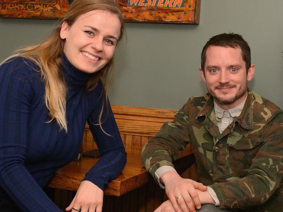 mette marie kongsved and elijah wood