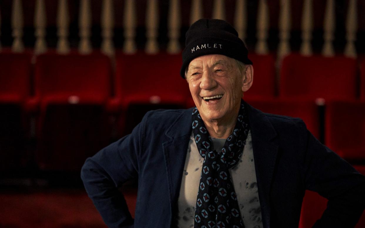'How can I be 82? Inside I still feel 15': Ian McKellen rehearsing at the Theatre Royal, Windsor - Sean Gleason