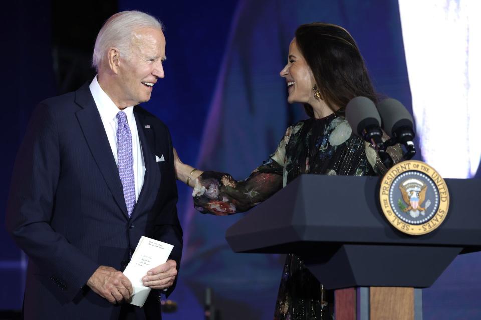 president biden hosts the white house's juneteenth concert on the south lawn