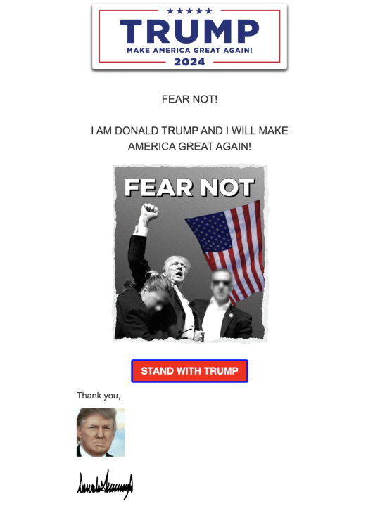 (Trump campaign)