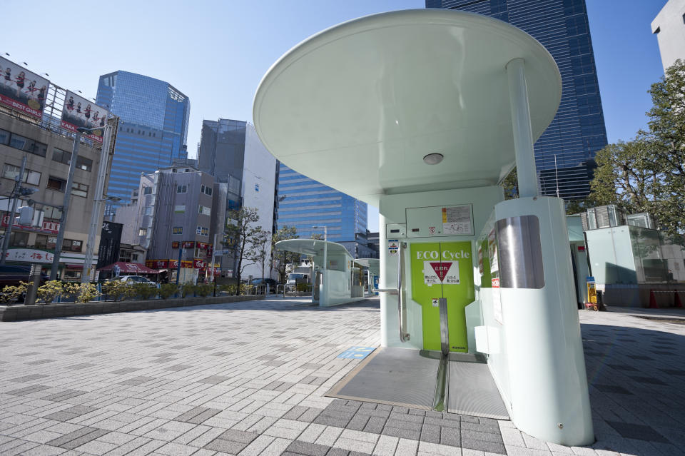 <p>Giken tiene alrededor de 50 estacionamientos como estos en Japón y pretende expandir su sistema a otros lugares del mundo. (Foto: Keith Tsuji / Getty Images).</p> 