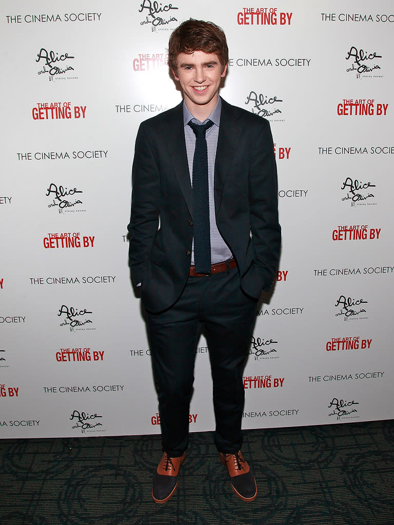 The Art of Getting By NYC Premiere 2011 Freddie Highmore