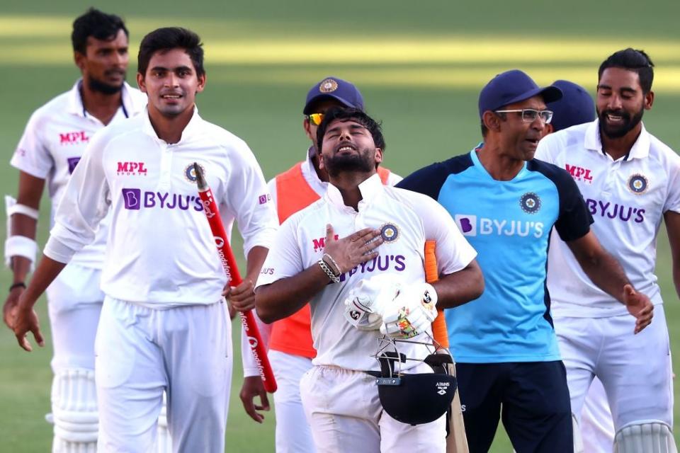 Sachin Tendulkar has praised Rishabh Pant and his teammates (AFP)