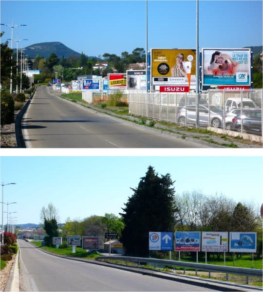 Alès (Gard) : prix du fleurissement publicitaire (crédits association Paysages de France)