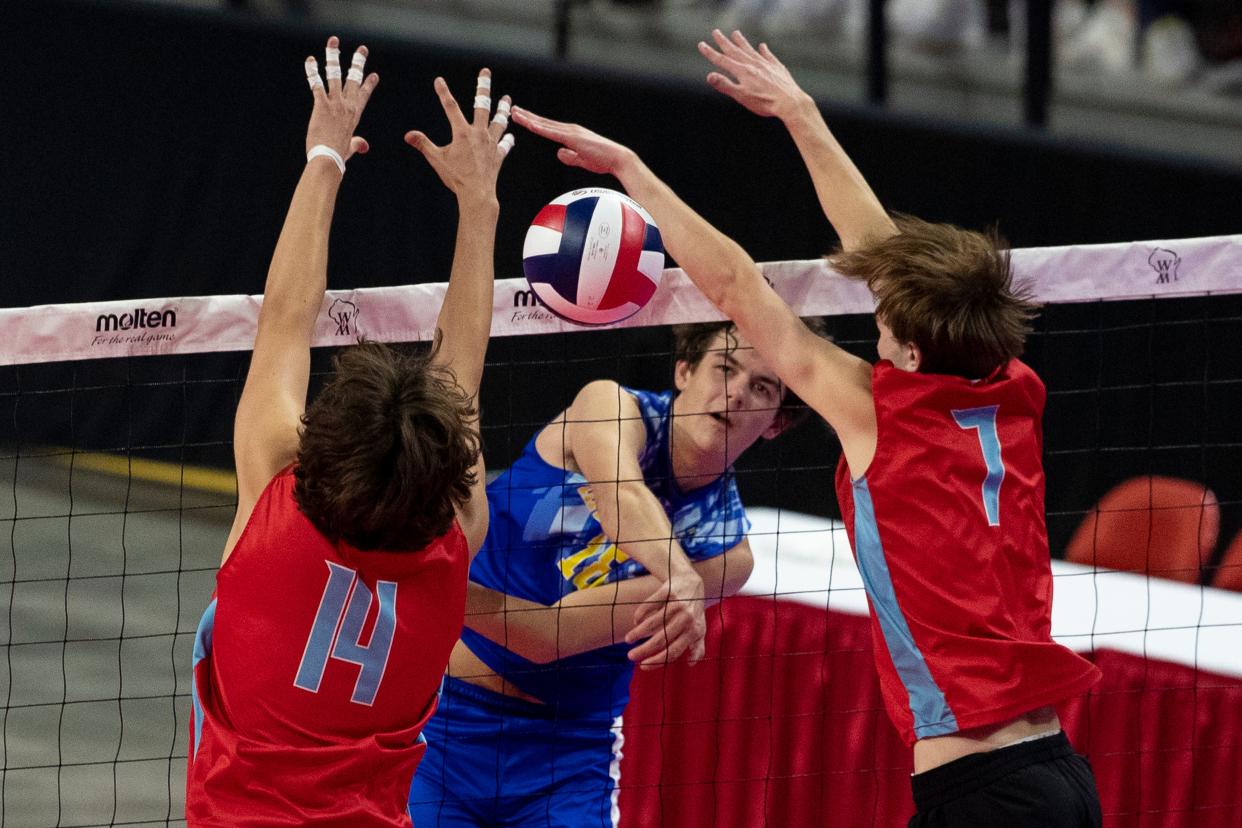 Catholic Memorial's Vinny Coello was named the Badger Region Volleyball Association player of the year.