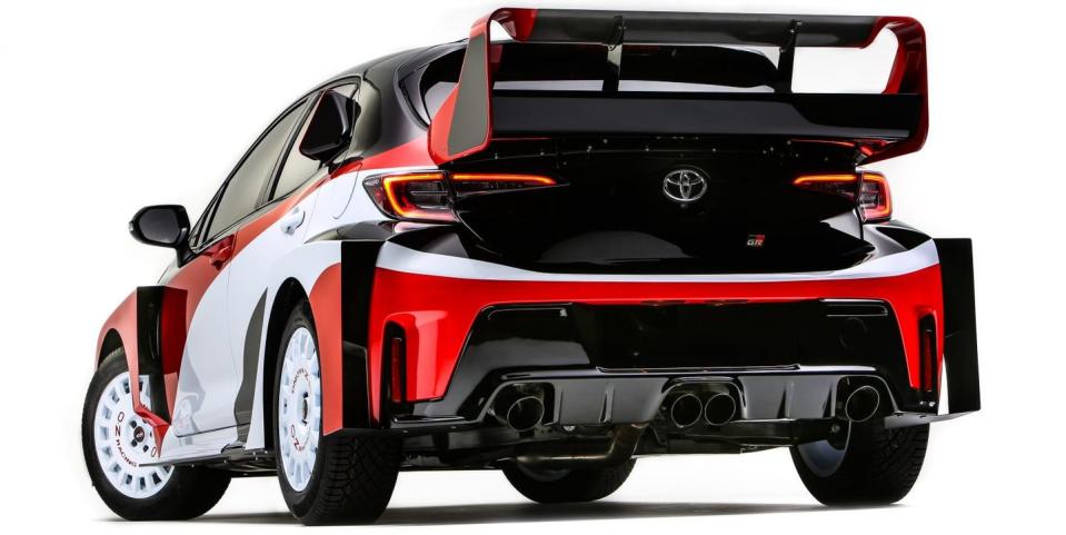 gr corolla sema rally special concept