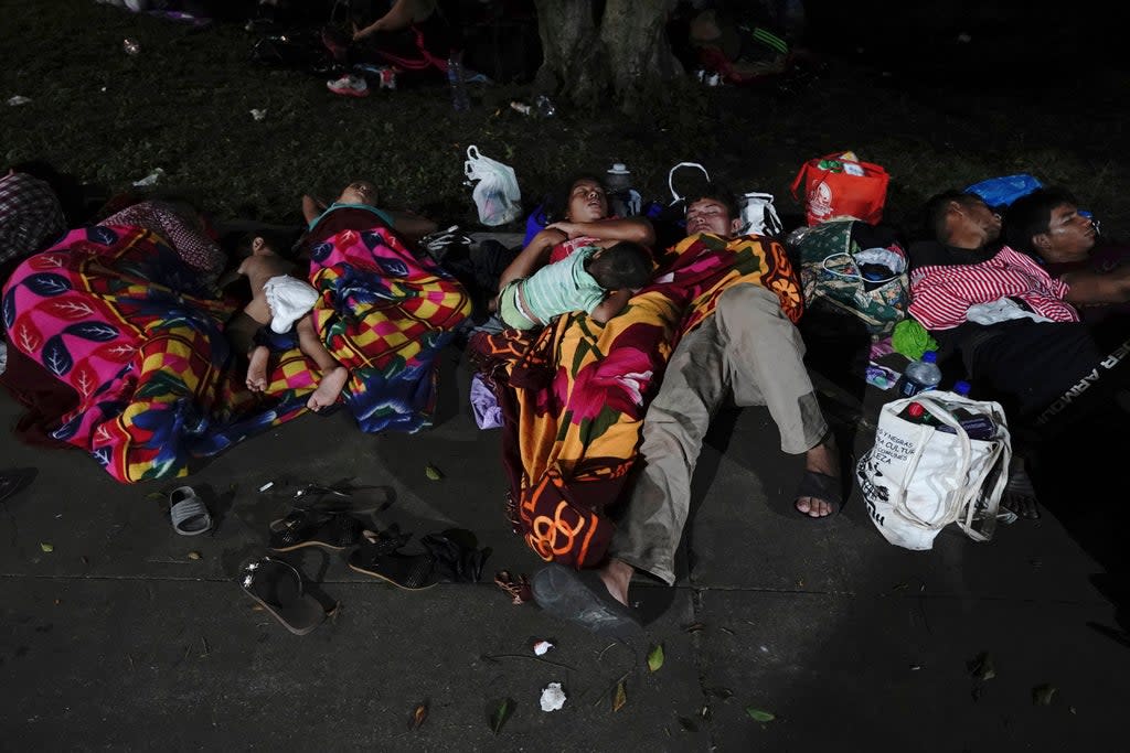 Mexico Migrants (Copyright 2021 The Associated Press. All rights reserved)