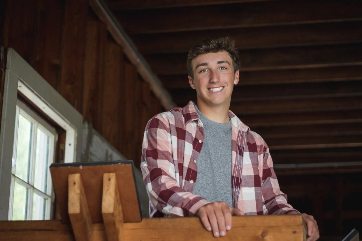 Lucas Ealy of Gaylord High School is the recipient of the Northland Sportsman's Club 2023 scholarship of $1,200 and a one-year membership in the club.