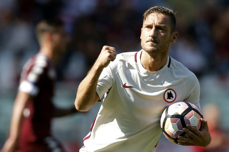 AS Roma's Francesco Totti turns 40 this week and the one-club man who is in his 25th and likely last season is still producing the magic