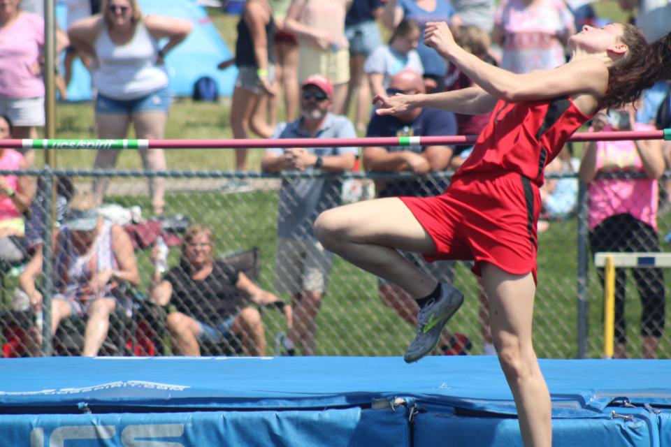 Onaway's Madilyn Crull earned All-Area team honors after a strong senior season.