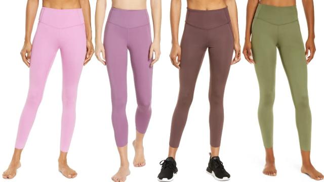 Zella + Live In Rib Pocket High Waist Leggings