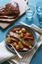 <p>This holiday comfort food dish comes together entirely in the <a href="https://www.goodhousekeeping.com/appliances/slow-cooker-reviews/g1996/top-rated-slow-cookers/" rel="nofollow noopener" target="_blank" data-ylk="slk:slow cooker;elm:context_link;itc:0;sec:content-canvas" class="link ">slow cooker</a>!</p><p><em><a href="https://www.womansday.com/food-recipes/food-drinks/recipes/a56480/beef-bourguignon-brisket-recipe/" rel="nofollow noopener" target="_blank" data-ylk="slk:Get the recipe from Woman's Day »;elm:context_link;itc:0;sec:content-canvas" class="link ">Get the recipe from Woman's Day »</a></em></p>