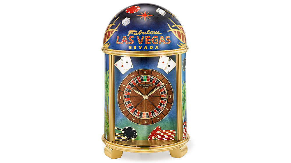 The Las Vegas dome table clock. - Credit: Patek Philippe