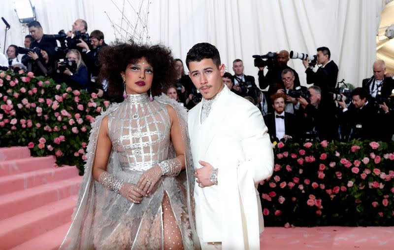 FILE PHOTO: Metropolitan Museum of Art Costume Institute Gala - Met Gala - Camp: Notes on Fashion - Arrivals - New York City, U.S.