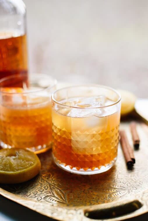 Cinnamon Maple Whiskey Sour