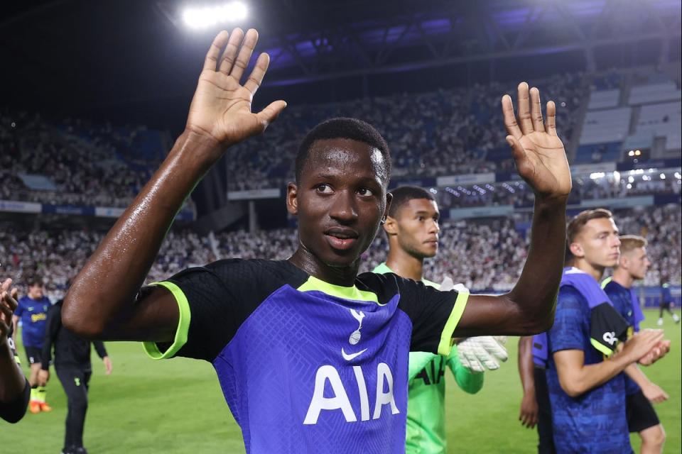 Winner: Pape Matar Sarr   (Tottenham Hotspur FC via Getty Images)